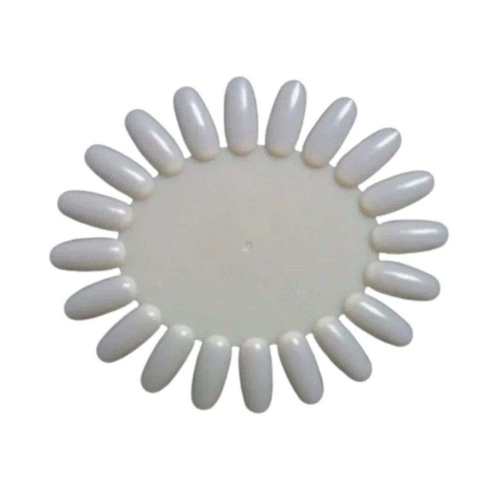 20-Tip Oval Display Natural (Pack Of 10)
