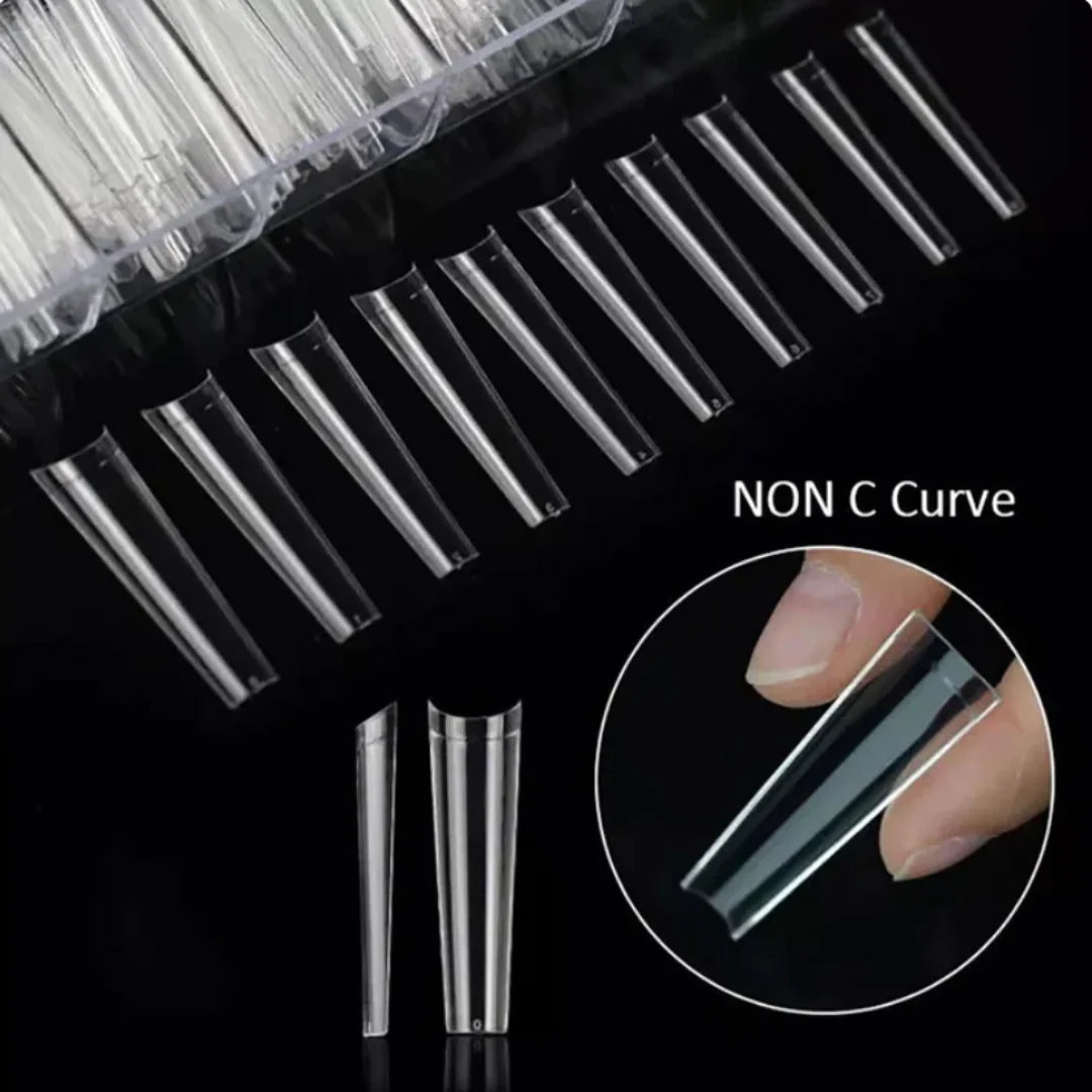 2Guys Nail Tips - No C-Curve Coffin 2XL (Bag Of 500) - Image 2