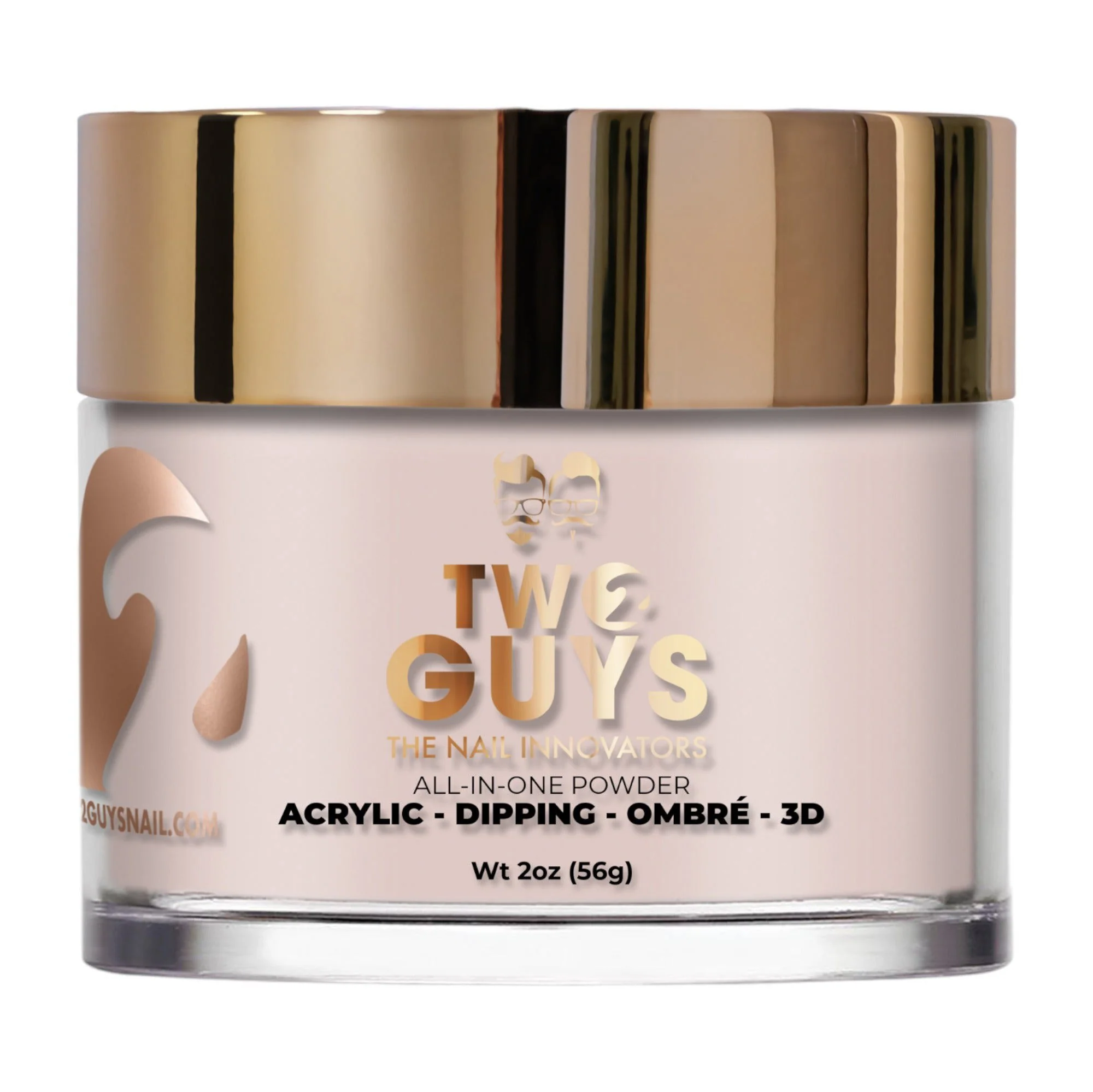 2Guys Acrylic & Dipping Powder 2Oz #A19 Shy Girl