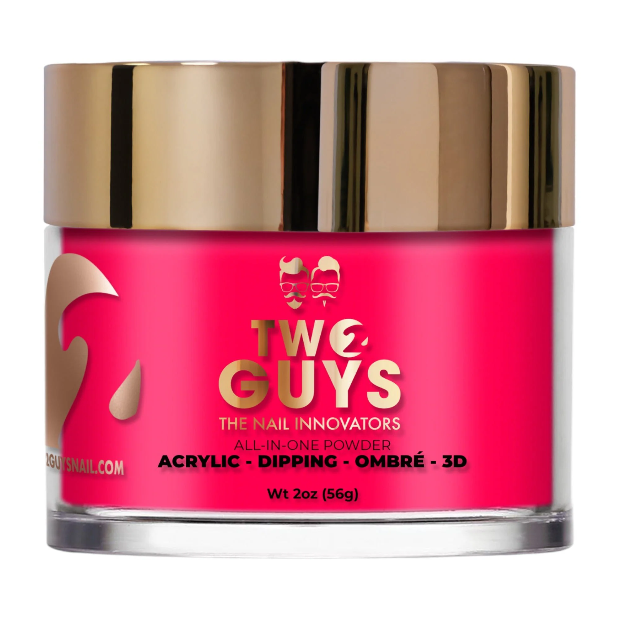 2Guys Acrylic & Dipping Powder 2Oz #A68 Lips On Lips