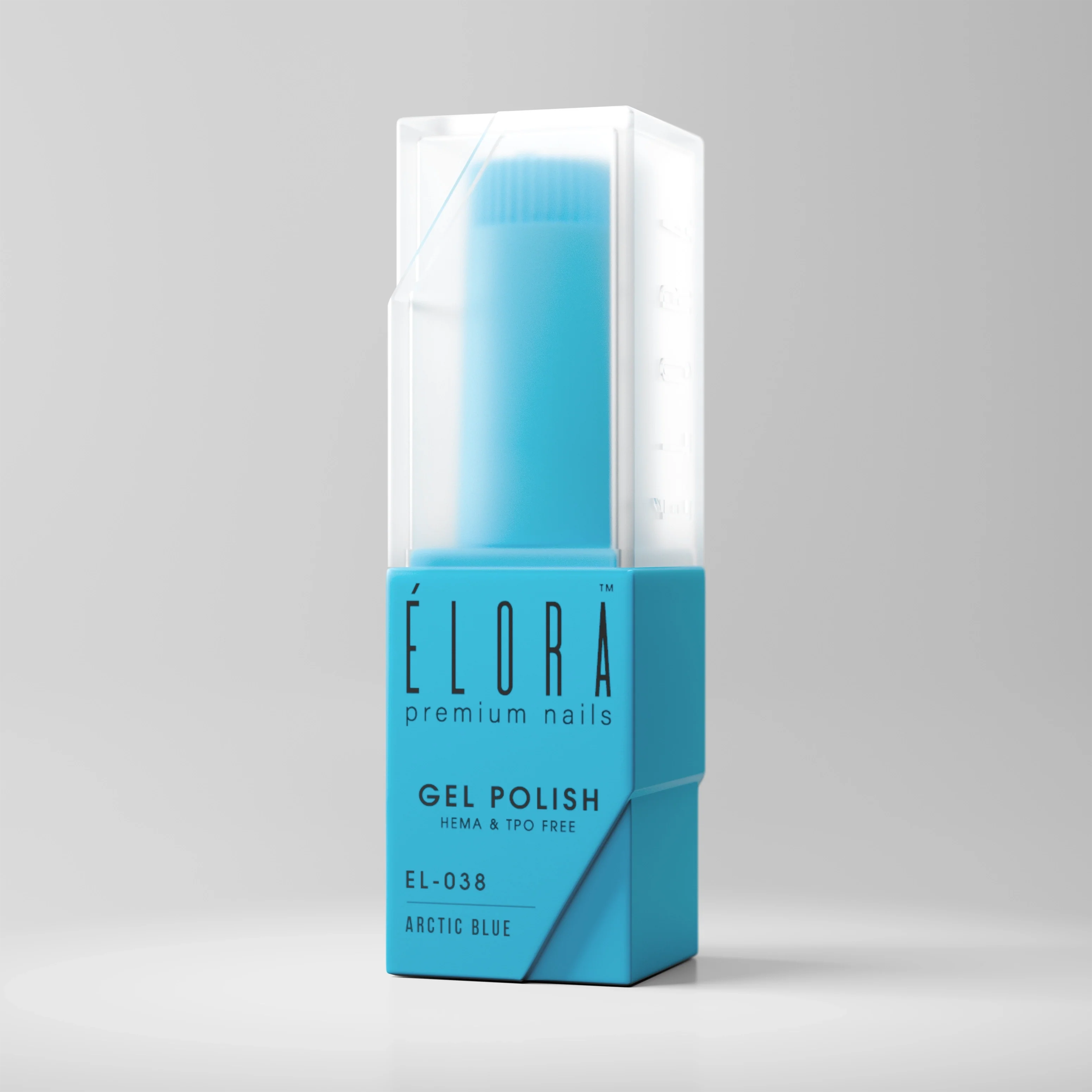 2Guys ELORA Gel Polish (HEMA, TPO, TMPTA-Free) - Arctic Blue #EL038