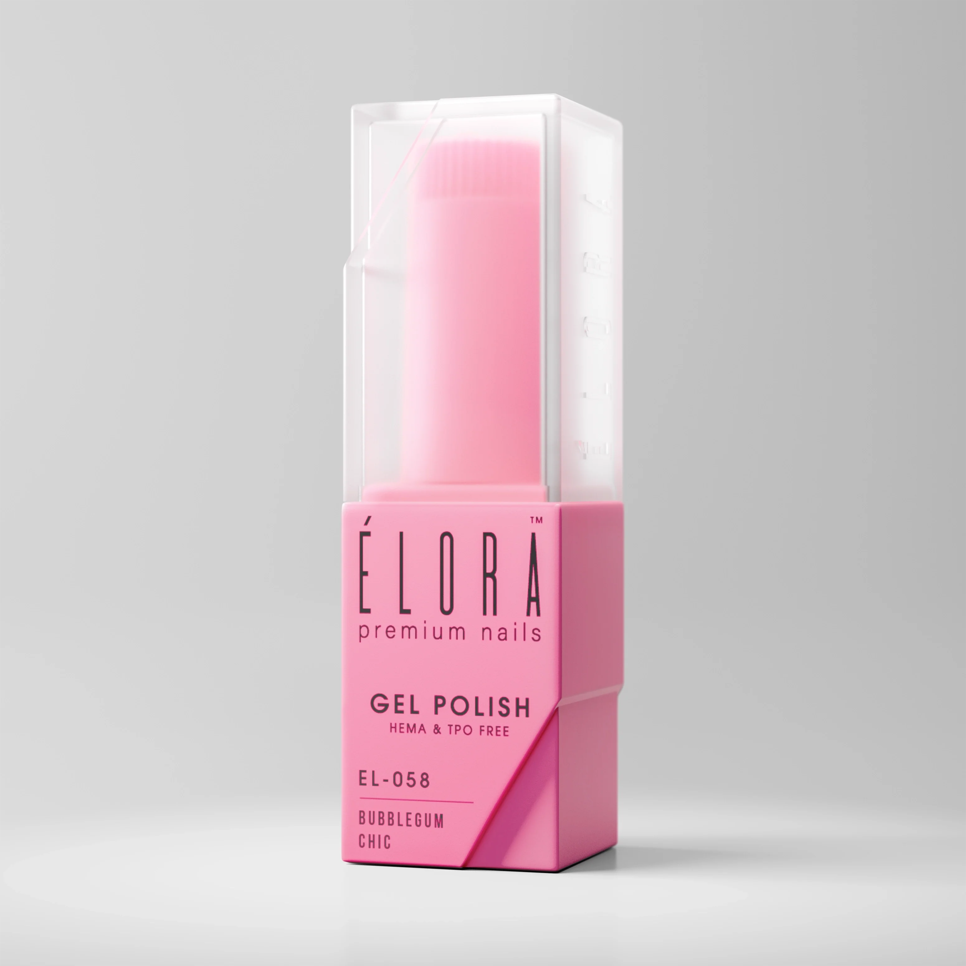 2Guys ELORA Gel Polish (HEMA, TPO, TMPTA-Free) - Bubblegum Chic #EL058