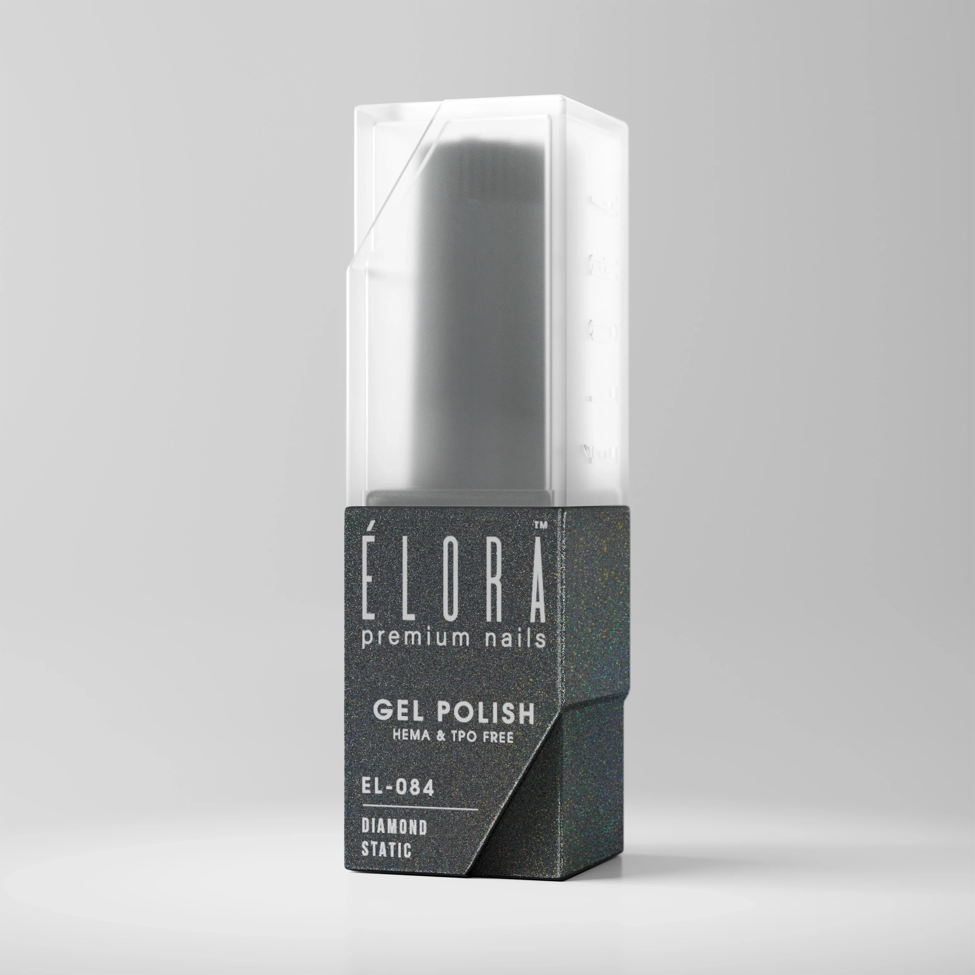 2Guys Elora Gel Polish (HEMA, TPO, TMPTA-Free) - Diamond Static #EL084