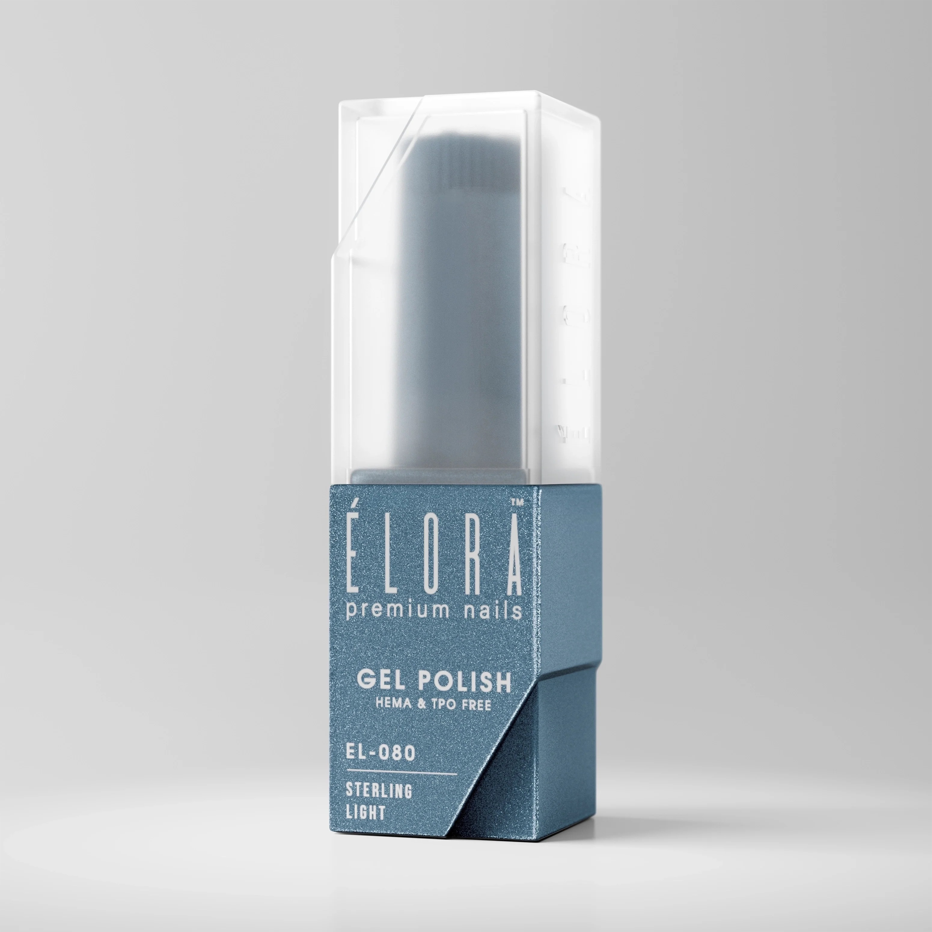 2Guys ELORA Gel Polish (HEMA, TPO, TMPTA-Free) - Sterling Light #EL080