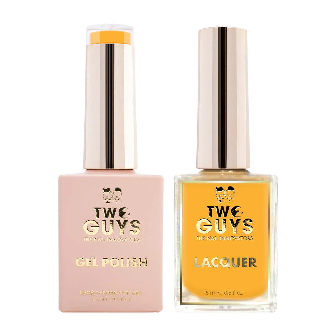 2Guys Gel & Lacquer Duo #A128 Plumeria Bali Gold