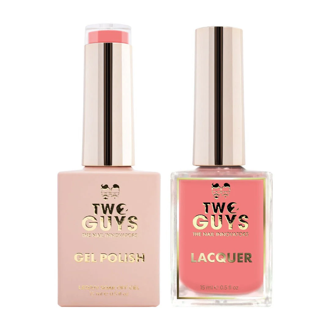 2Guys Gel & Lacquer Duo #A132 Lily Of The Valley Pink