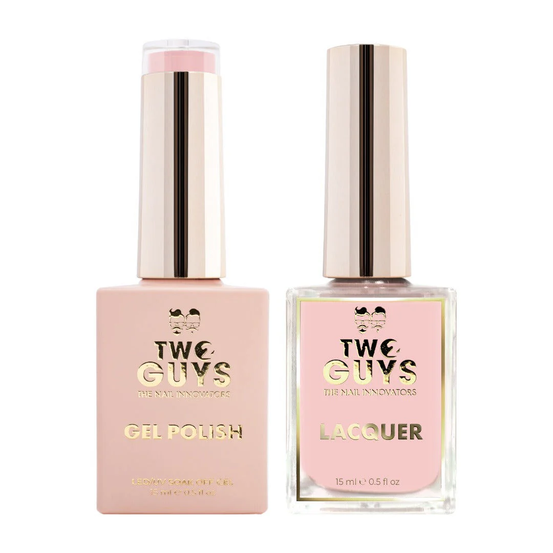 2Guys Gel & Lacquer Duo #A151 Let's Get Naked (Sheer)