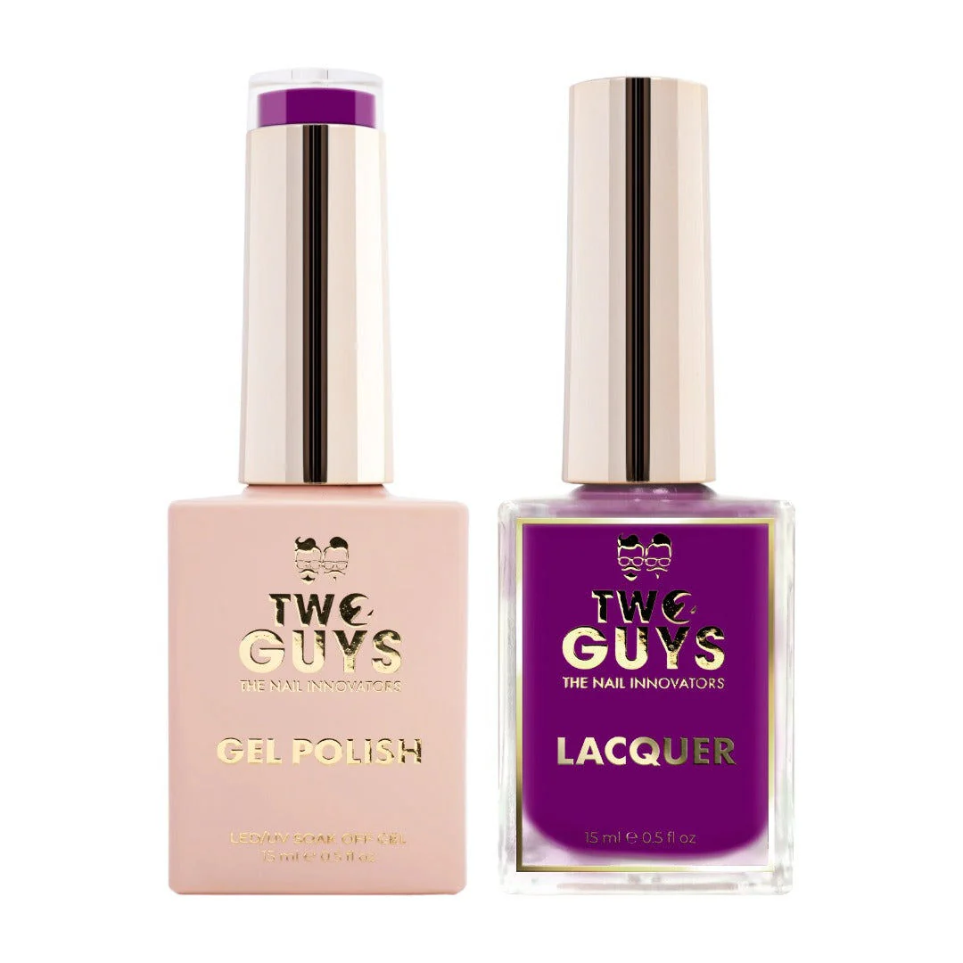 2Guys Gel & Lacquer Duo #A54 Violet In Private