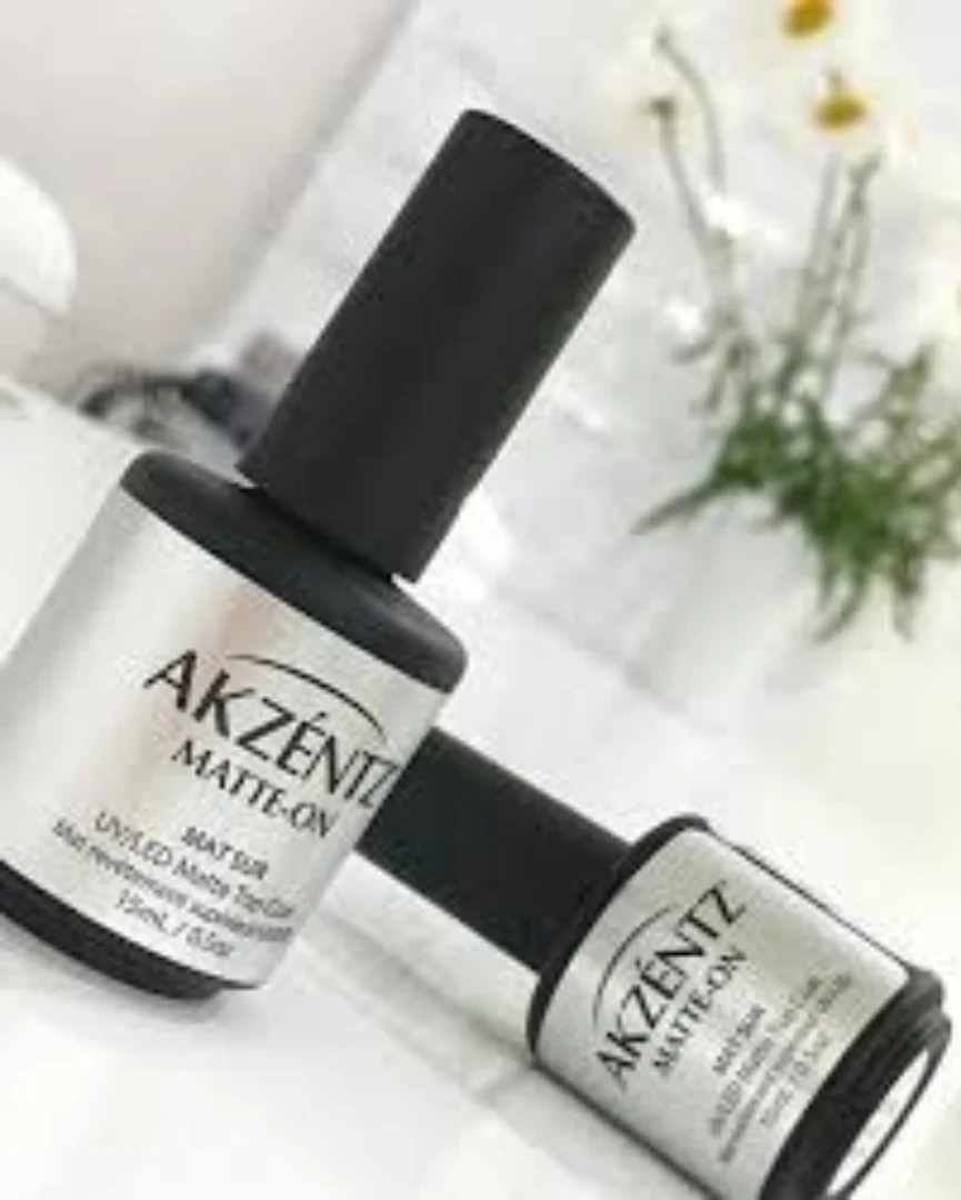Akzéntz Luxio Gel Top Coat - Matte-On 0.5Oz - Image 2