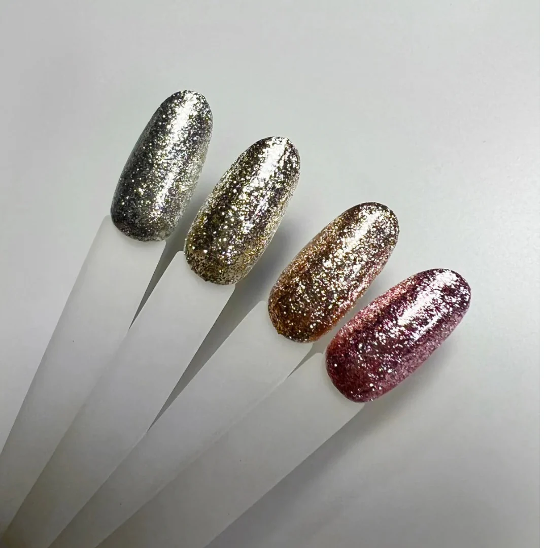 Akzéntz UV/Led Gel Play - Glitz Pink Diamond 0.14Oz - Image 3