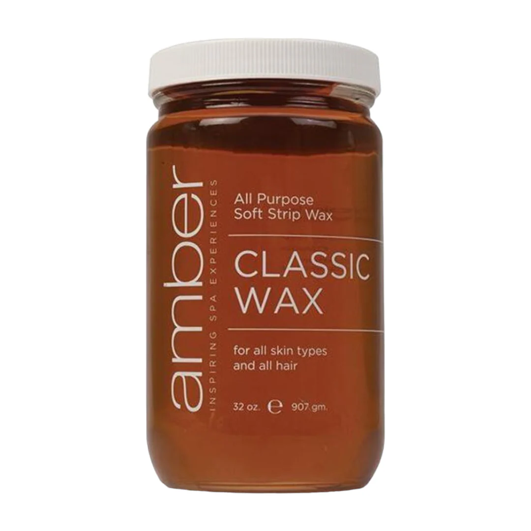 Amber Classic Wax Jar 32Oz