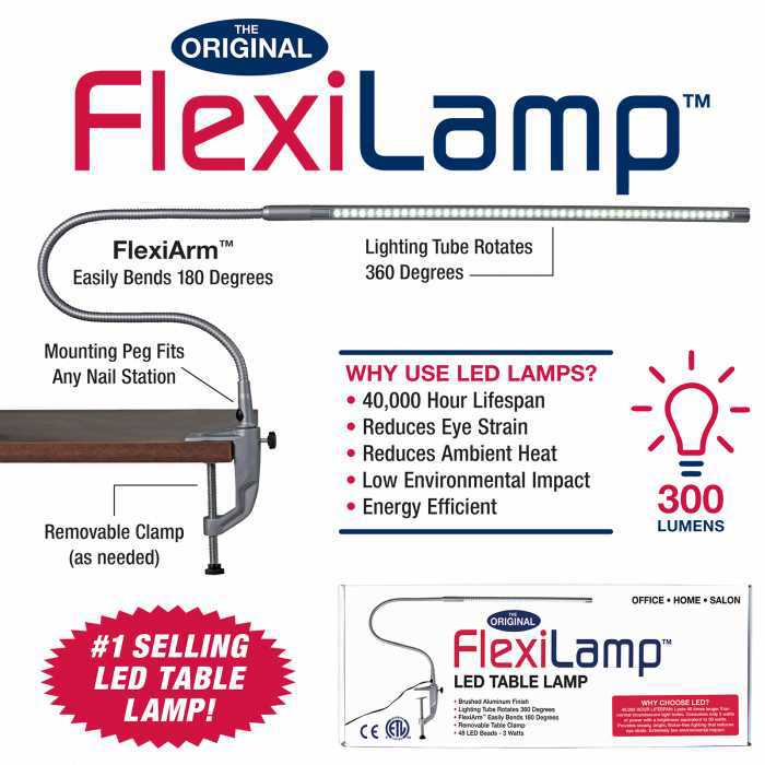 Americanails - Flexilamp LED Table Lamp #AMN1002 - Image 5