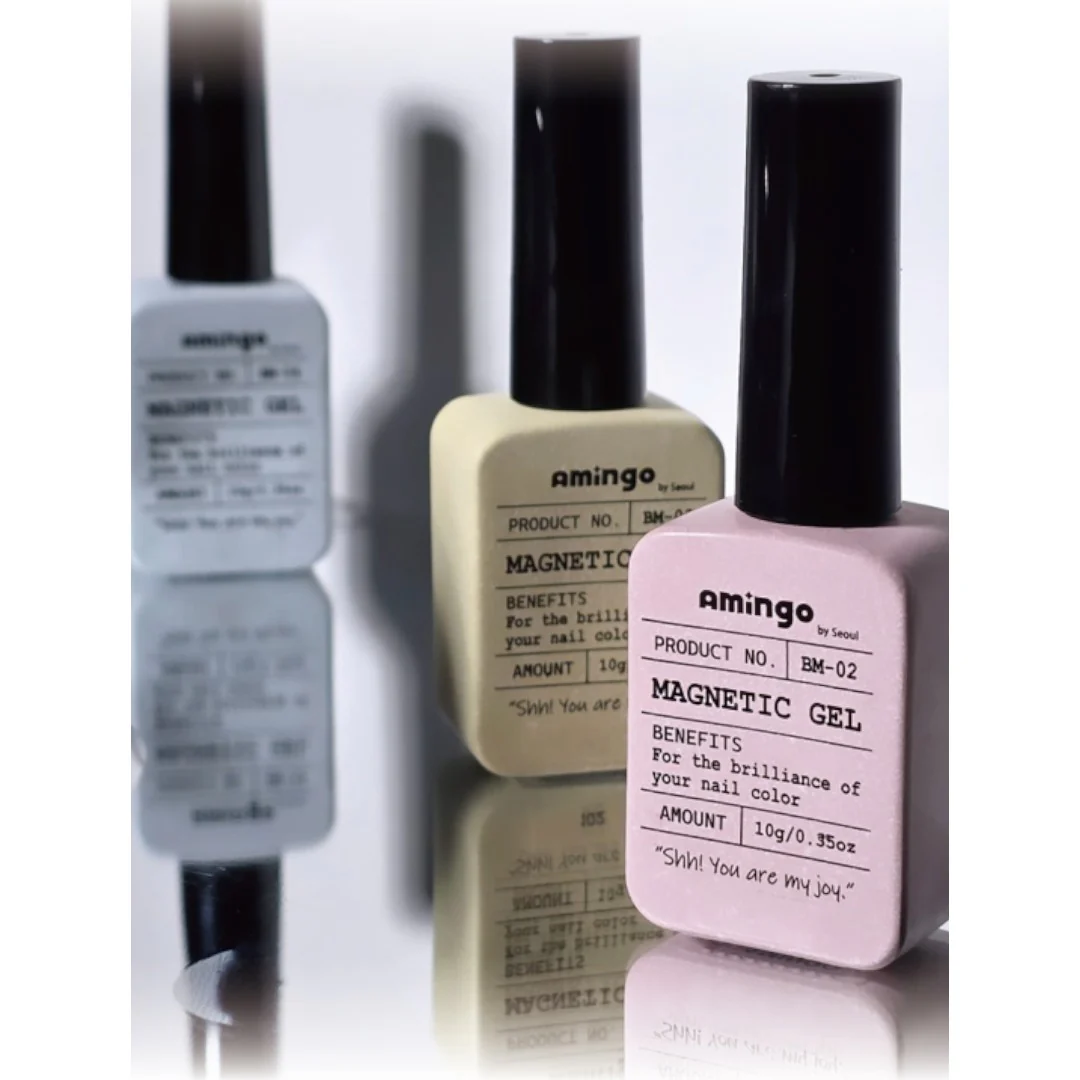 Amingo Cat Eye Gel Polish - Light Pink #BM02 - Image 3