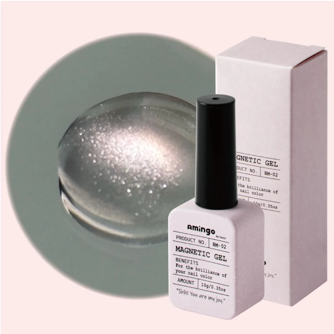 Amingo Cat Eye Gel Polish - Light Pink #BM02 - Image 4