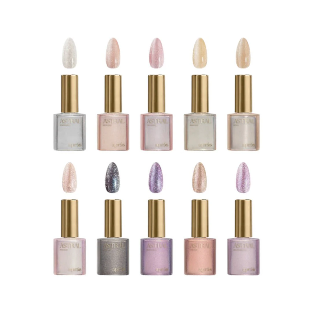 Apres Gel Couleur - The Astral Collection - Shimmery Cat Eye 10Pcs #CE01-10 - Image 2