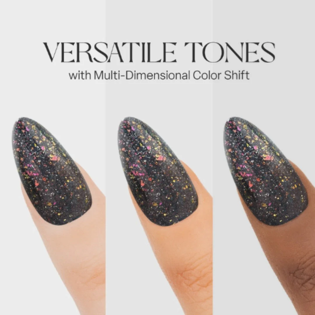 Apres Flash Glitter Gel Couleur - Just A Phase #FG07 - Image 2
