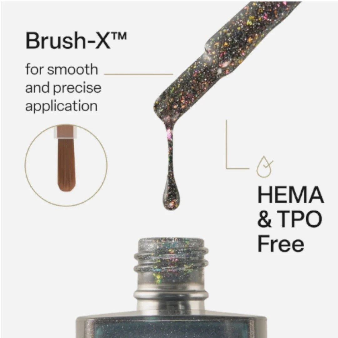 Apres Flash Glitter Gel Couleur - Just A Phase #FG07 - Image 4