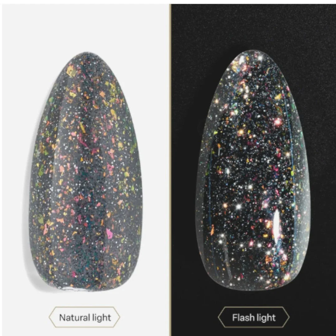 Apres Flash Glitter Gel Couleur - Just A Phase #FG07 - Image 5