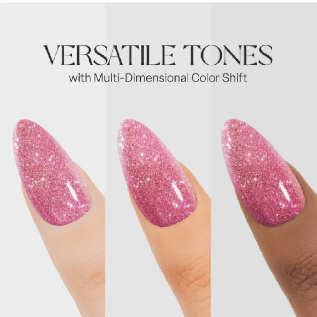 Apres Flash Glitter Gel Couleur - Kama Or Karma #FG10 - Image 2