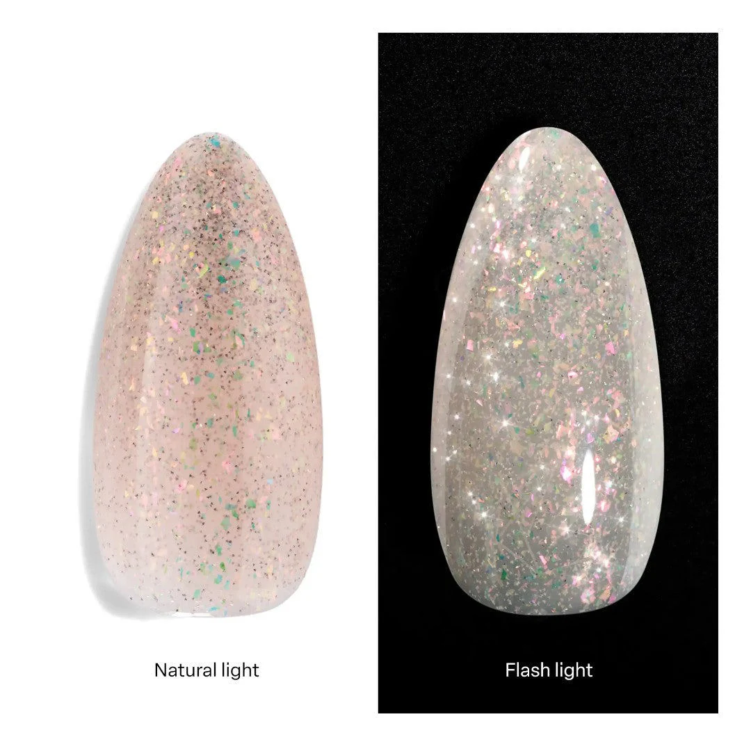 Apres Flash Glitter Gel Couleur - Pass The Salt #FG02 - Image 5