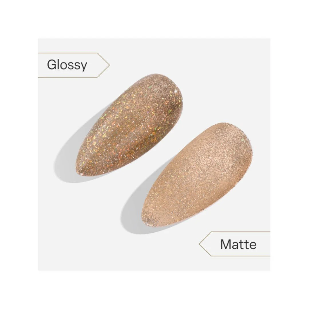 Apres Flash Glitter Gel Couleur - That’S My Twin Flame #FG03 - Image 6