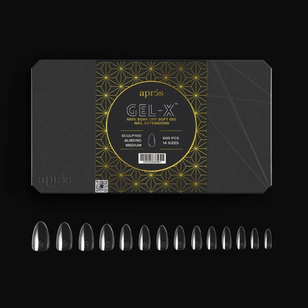 Apres Gel-X Nail Tips Box 2.0 - Almond (600Pcs) - Image 16