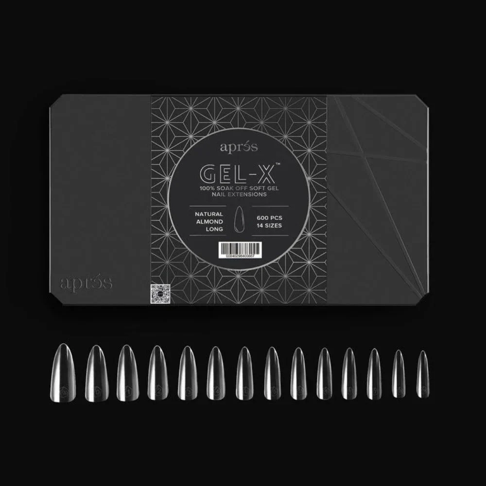 Apres Gel-X Nail Tips Box 2.0 - Almond (600Pcs) - Image 6
