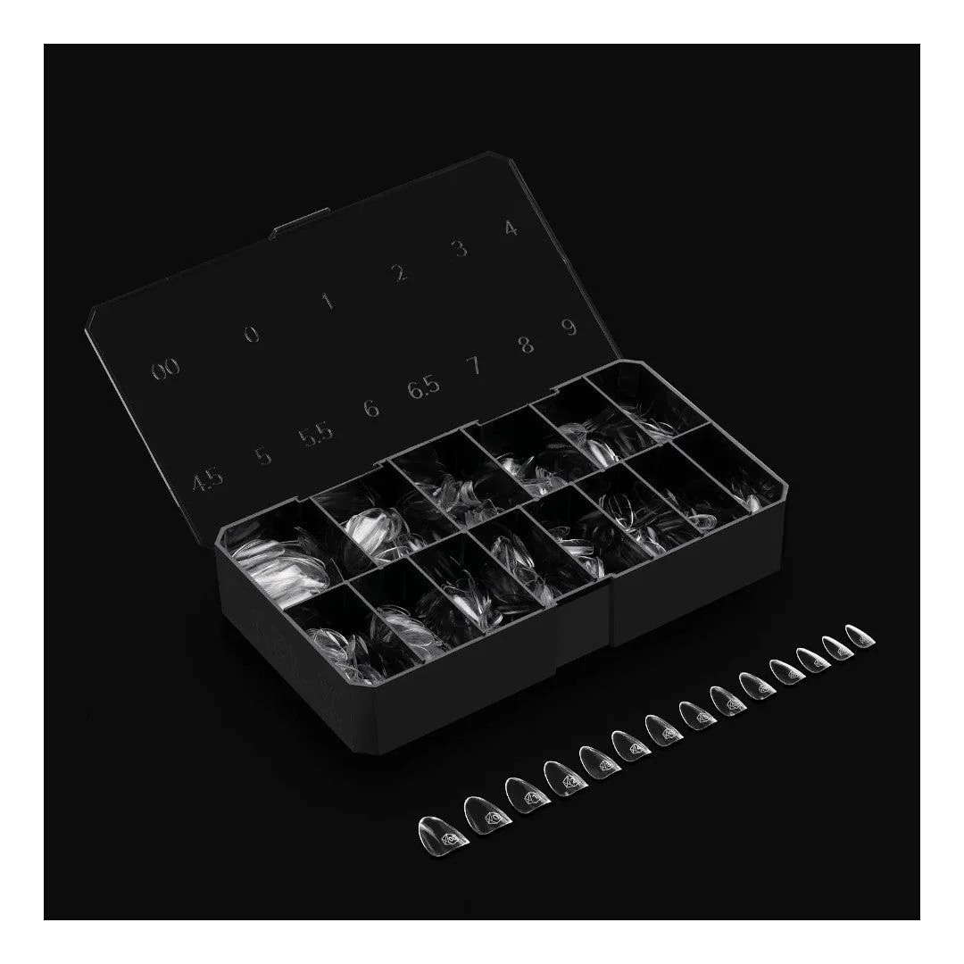 Apres Gel-X Mini Tips Box 2.0 - Natural Almond Short (280Pcs) - Image 3