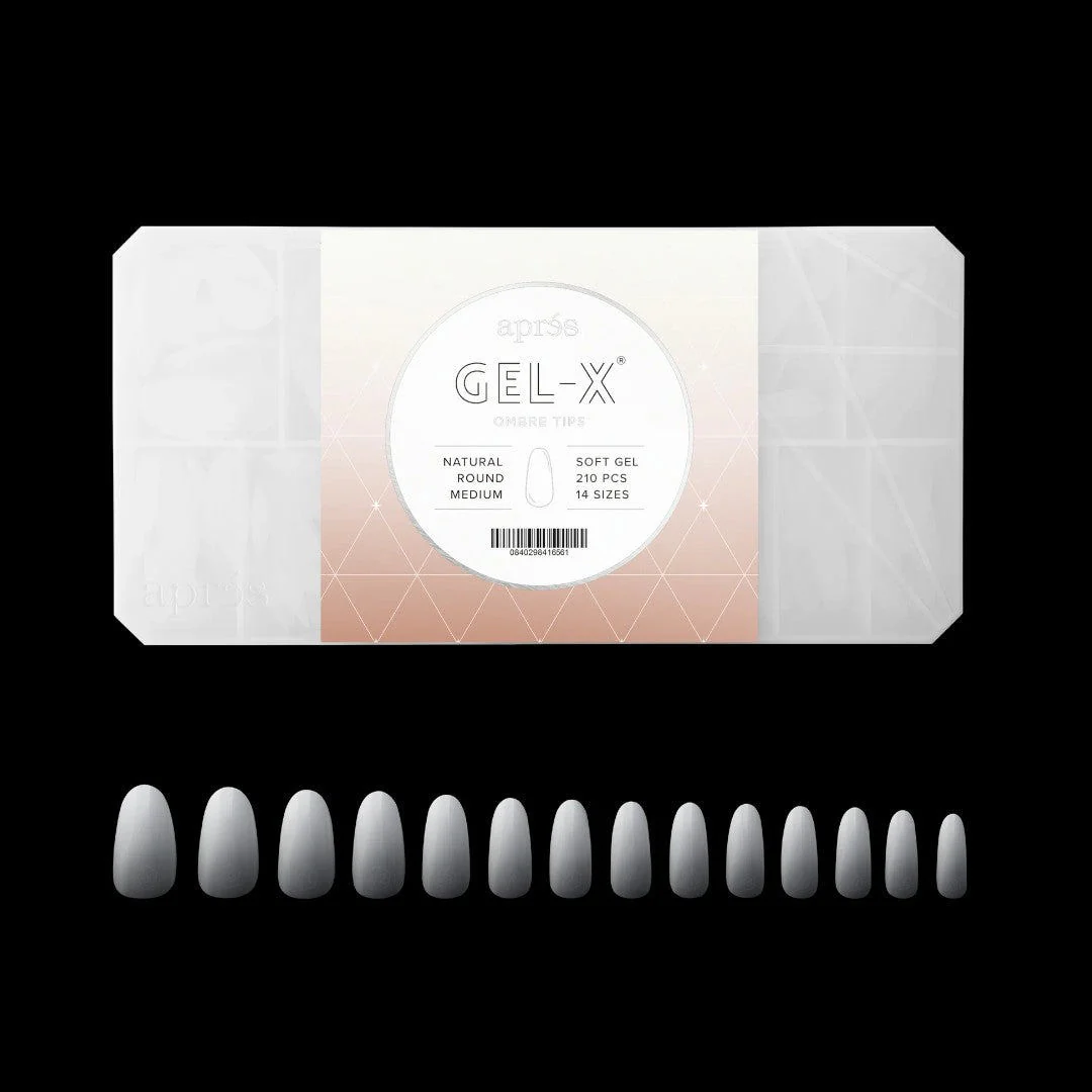 Apres Gel-X Tips Box 2.0 - Ombre Round (210Pcs) - Image 3