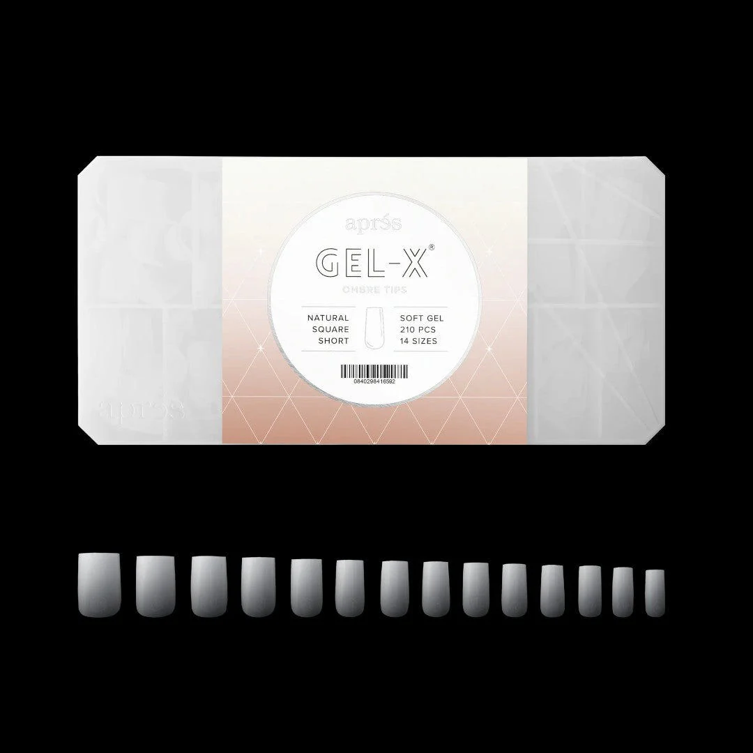Apres Gel-X Tips Box 2.0 - Ombre Square (210Pcs) - Image 4