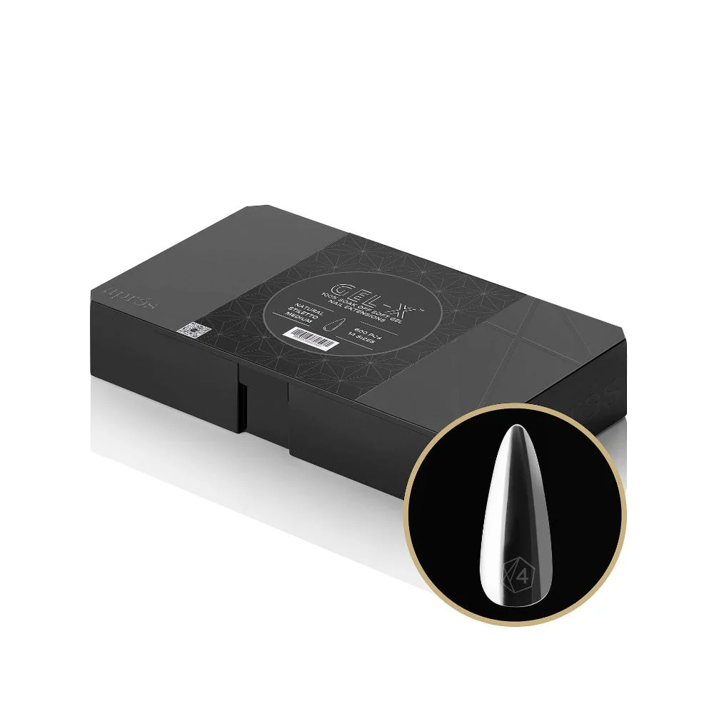 Apres Gel-X Nail Tips Box 2.0 - Stiletto (600Pcs) - Image 2