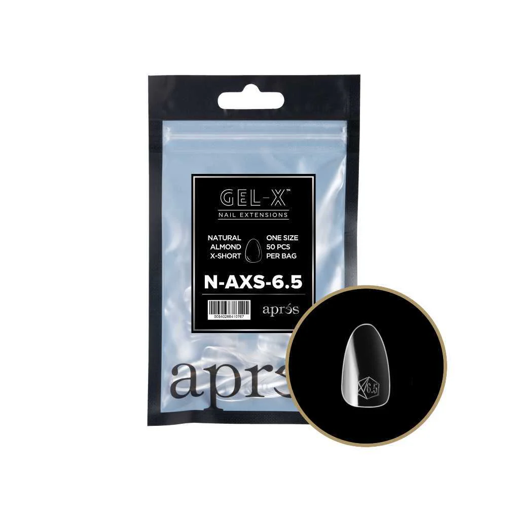 Apres Gel-X Refill Tips 2.0 - Natural Almond Extra Short (50Pcs) - Image 13
