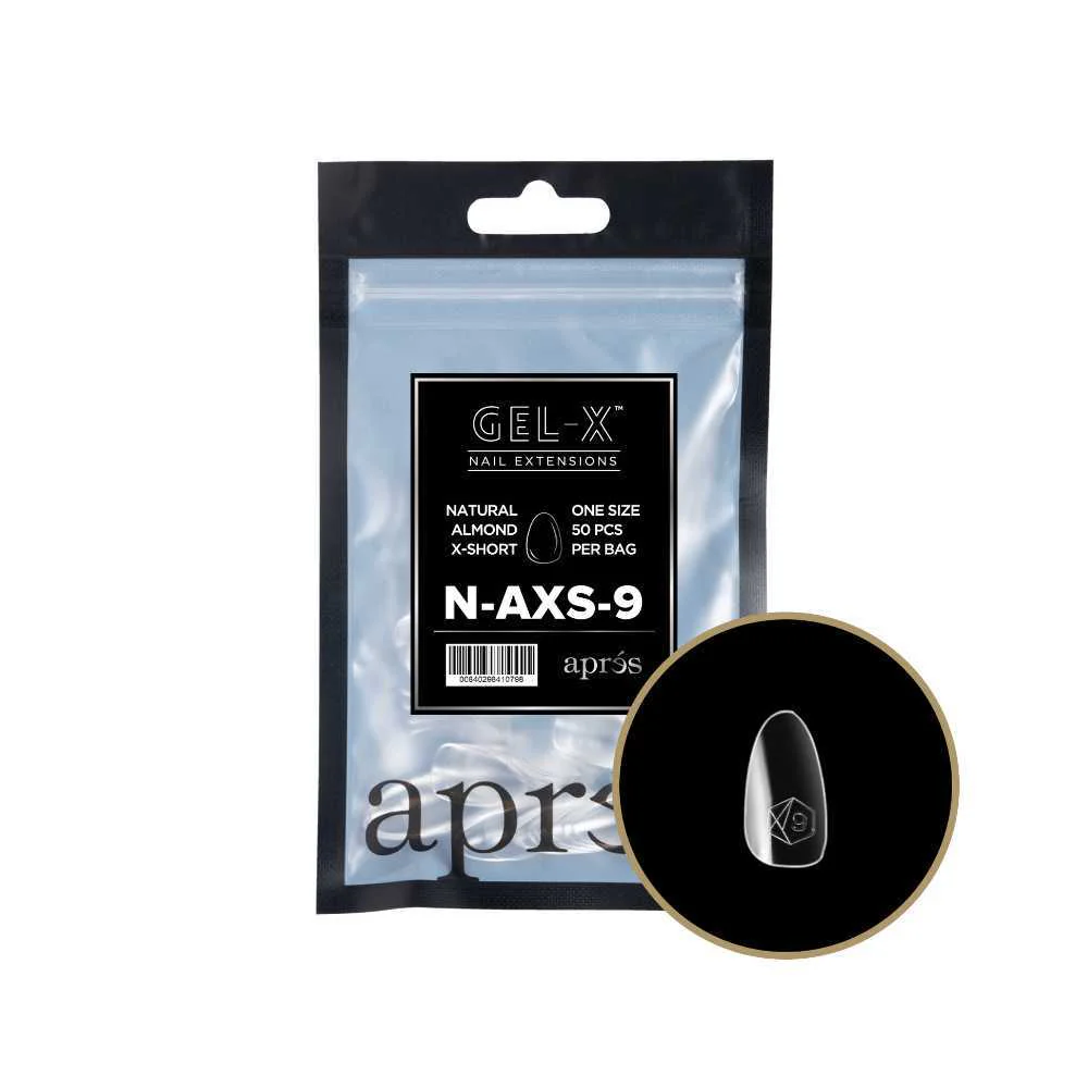 Apres Gel-X Refill Tips 2.0 - Natural Almond Extra Short (50Pcs) - Image 16