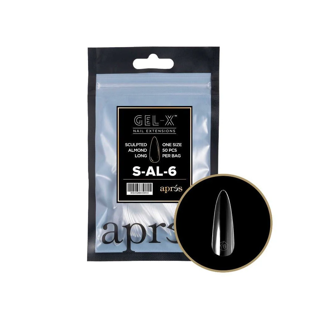 Apres Gel-X Refill Tips 2.0 - Sculpted Almond Long (50Pcs) - Image 12