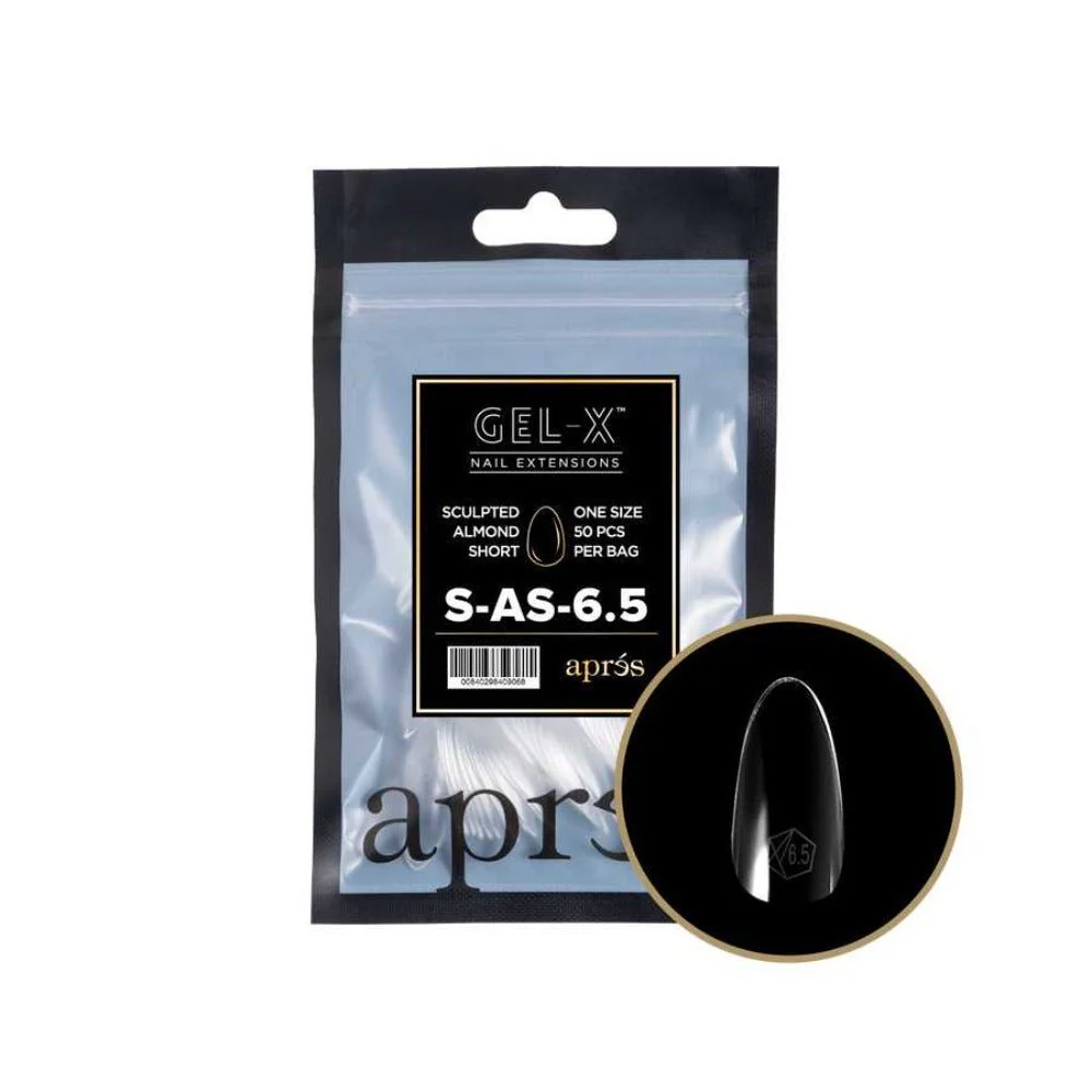 Apres Gel-X Refill Tips 2.0 - Sculpted Almond Short (50Pcs) - Image 13