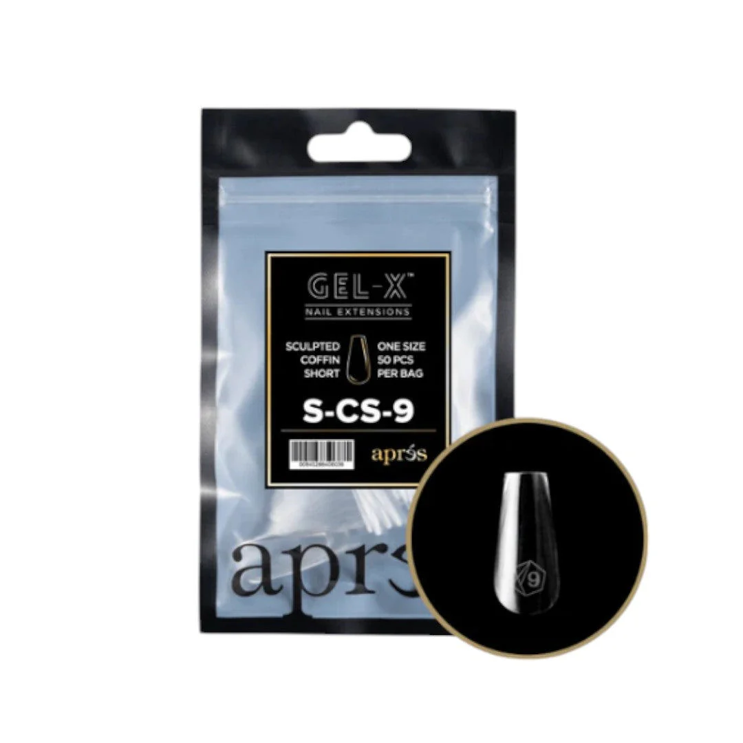 Apres Gel-X Refill Tips 2.0 - Sculpted Coffin Short (50Pcs) - Image 16