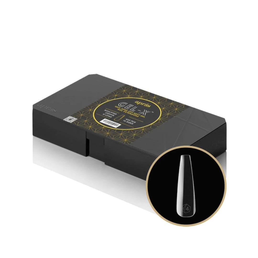 Apres Gel-X Nail Tips Box 2.0 - Coffin (420Pcs) - Image 2