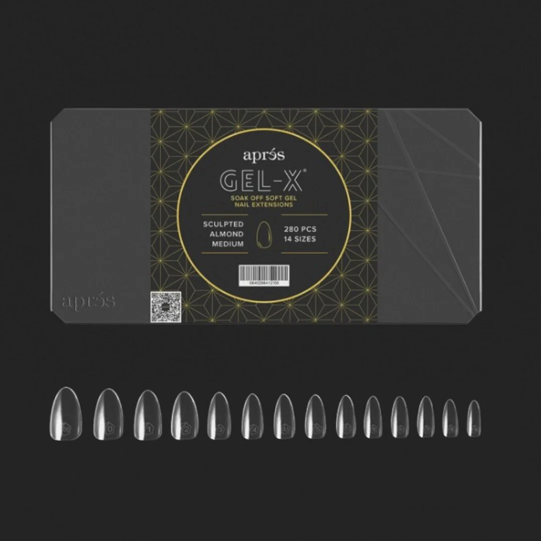Apres Gel-X Mini Tips Box 2.0 - Sculpted Almond (280Pcs)