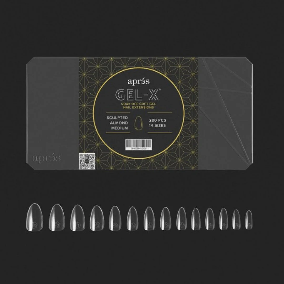 Apres Gel-X Mini Tips Box 2.0 - Sculpted Almond (280Pcs) - Image 4