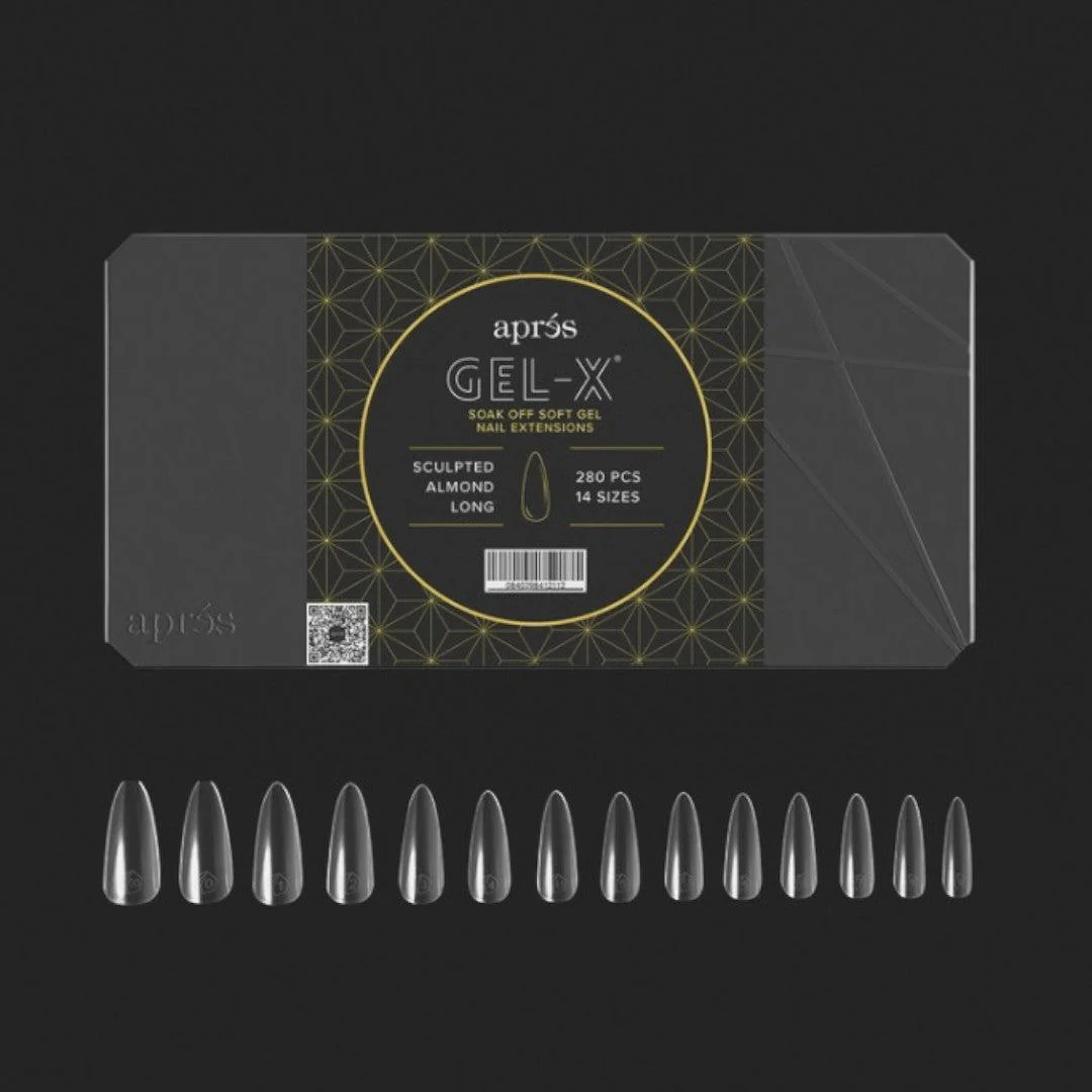 Apres Gel-X Mini Tips Box 2.0 - Sculpted Almond (280Pcs) - Image 5