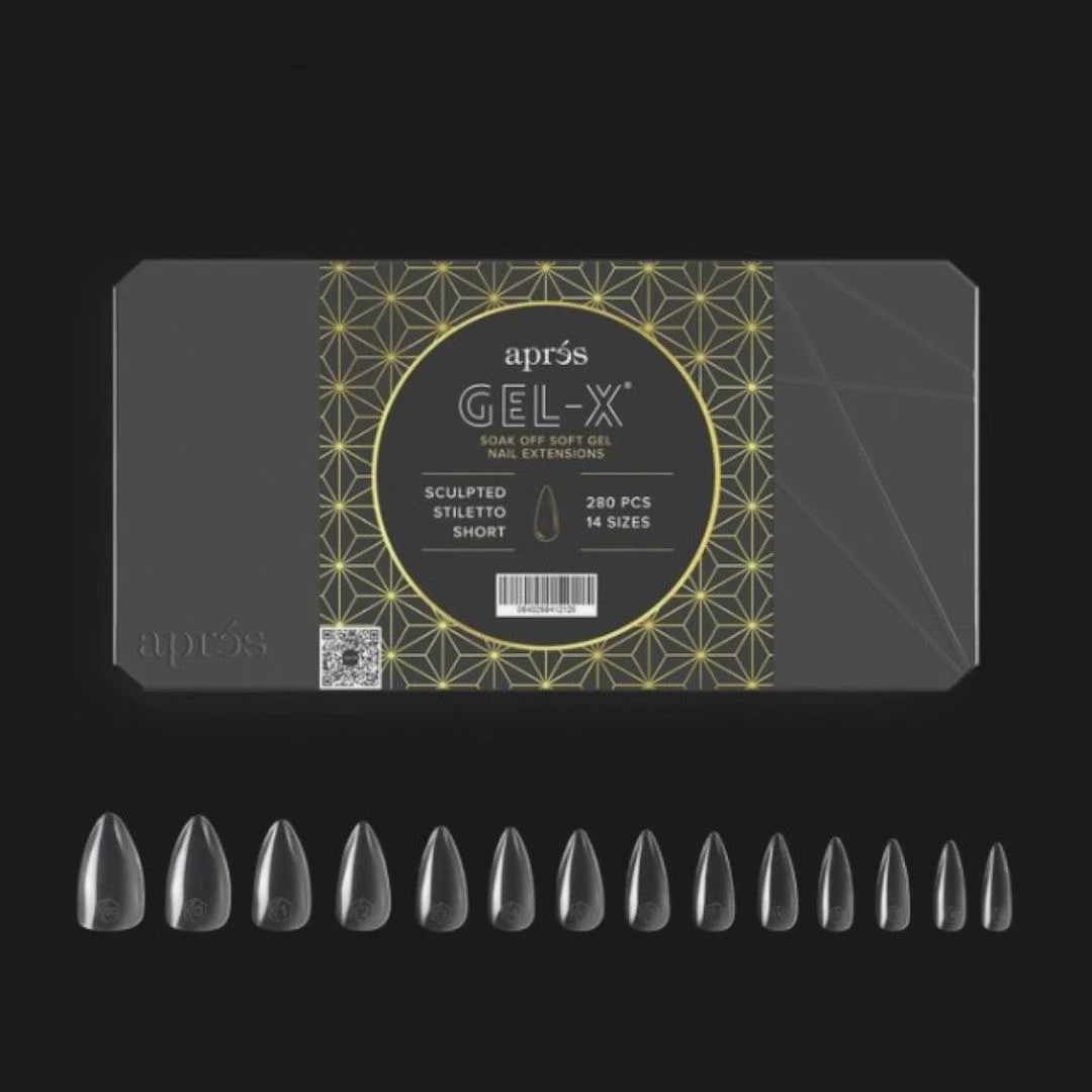Apres Gel-X Mini Tips Box 2.0 - Sculpted Stiletto (280Pcs) - Image 5