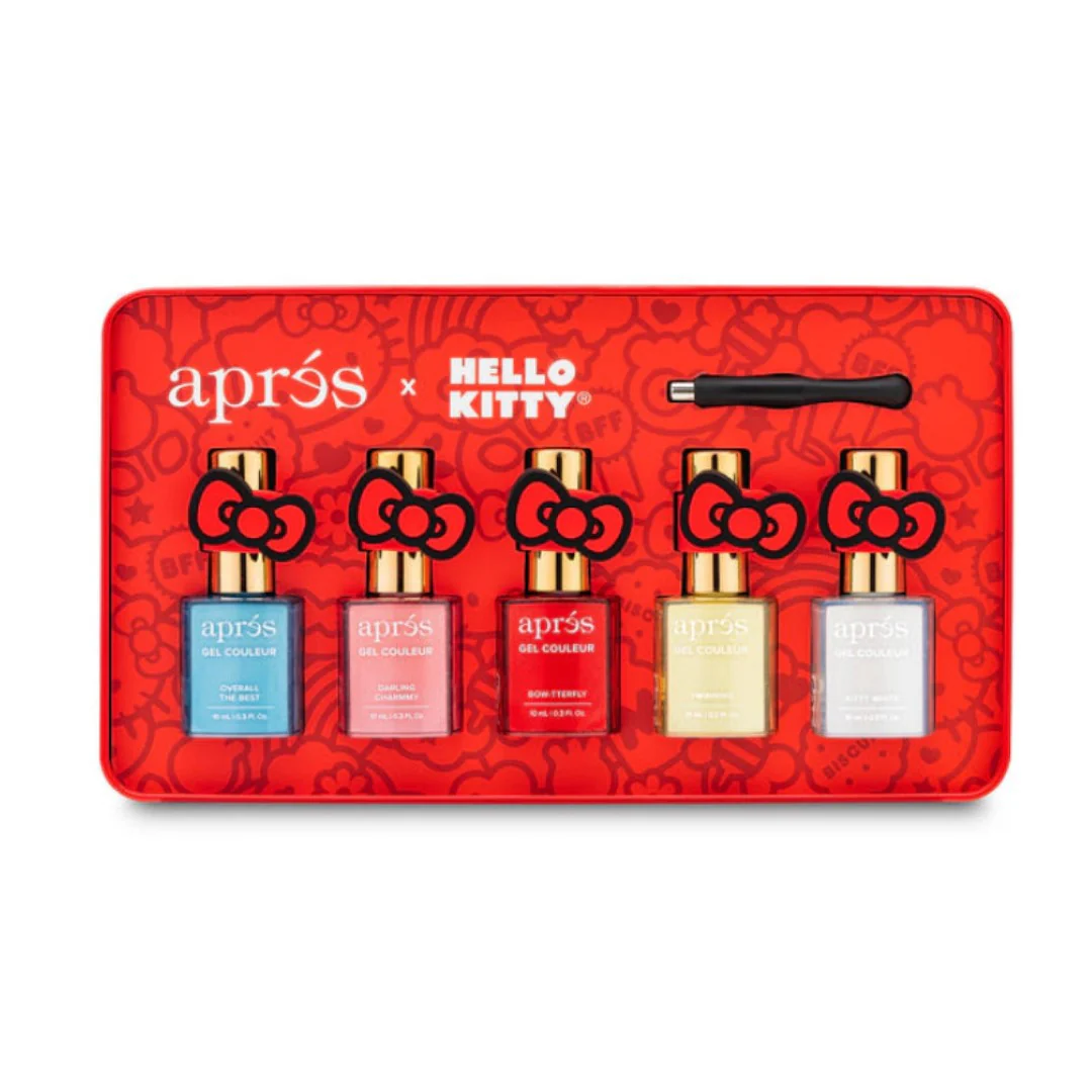 Apres Hello Kitty Eye Gel Couleur W/ Red Bow Cap Accessory (Set Of 5) - Image 5