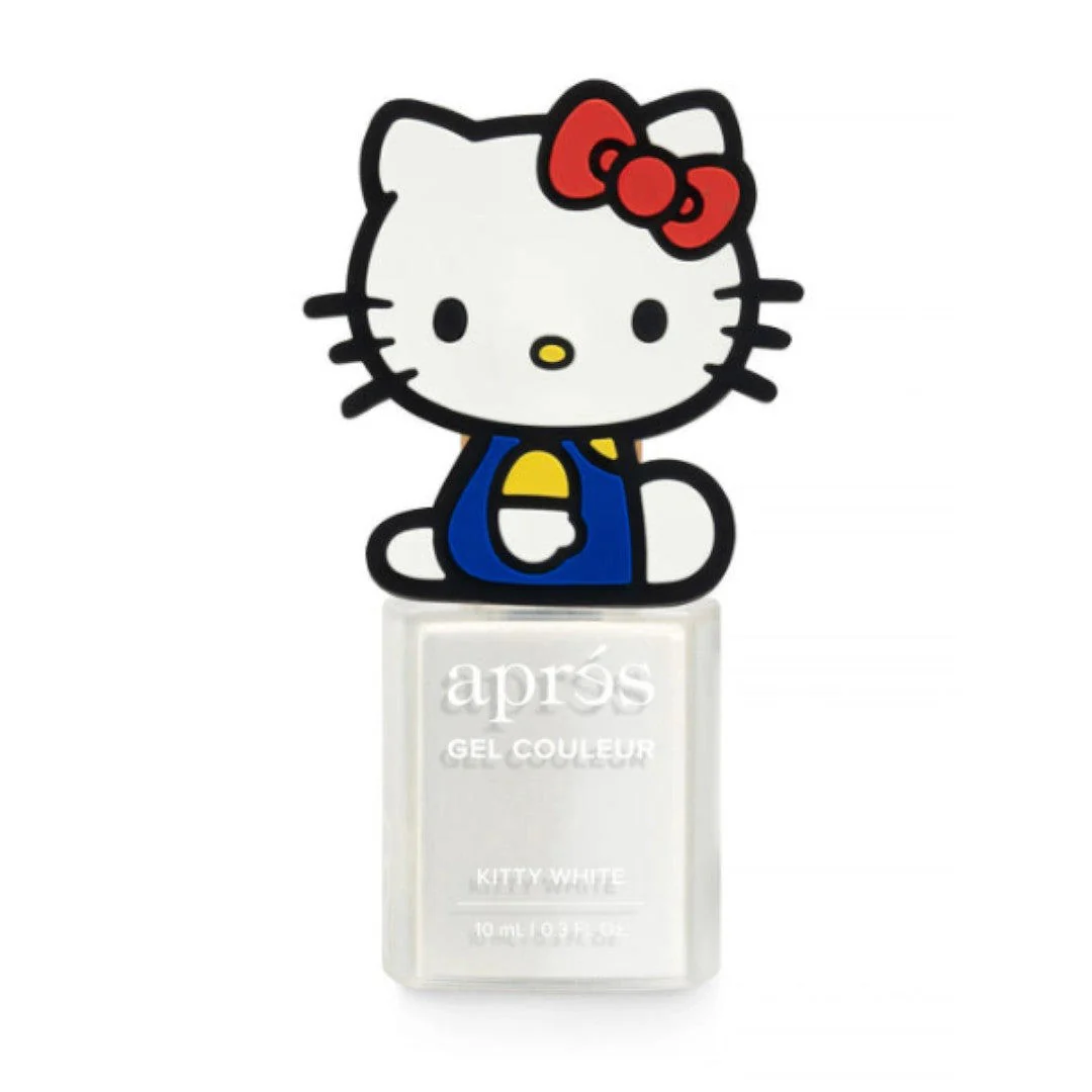 Apres Kitty Eye Gel Couleur (HEMA-Free) - Kitty White W/ Magnet #5KEHK104 - Image 3