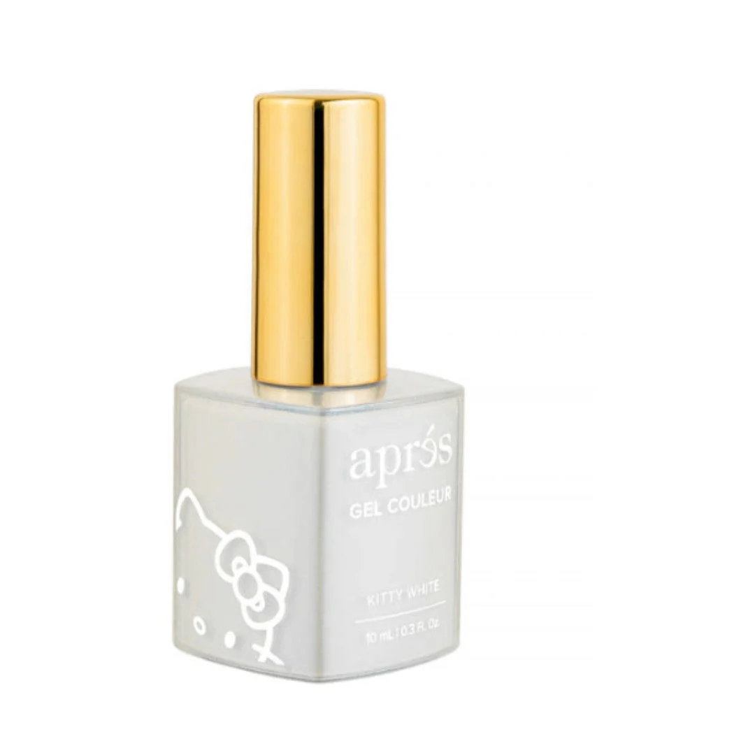 Apres Kitty Eye Gel Couleur (HEMA-Free) - Kitty White W/ Magnet #5KEHK104 - Image 4