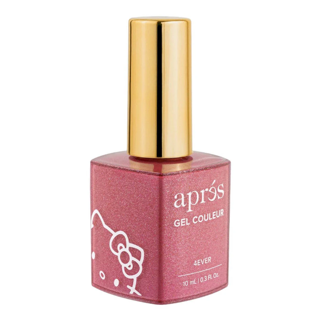 Apres Kitty Flash Glitter Gel Couleur (HEMA-Free) - 4Ever W/ Cap Accessory #5FGHK03RWC - Image 3
