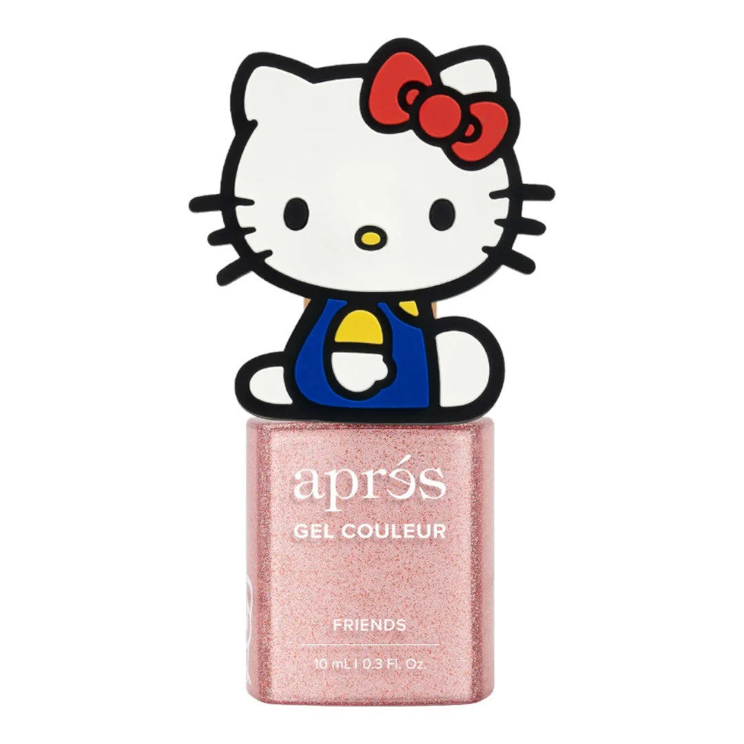 Apres Kitty Flash Glitter Gel Couleur (HEMA-Free) - Friends W/ Cap Accessory #5FGHK02PKWC - Image 2