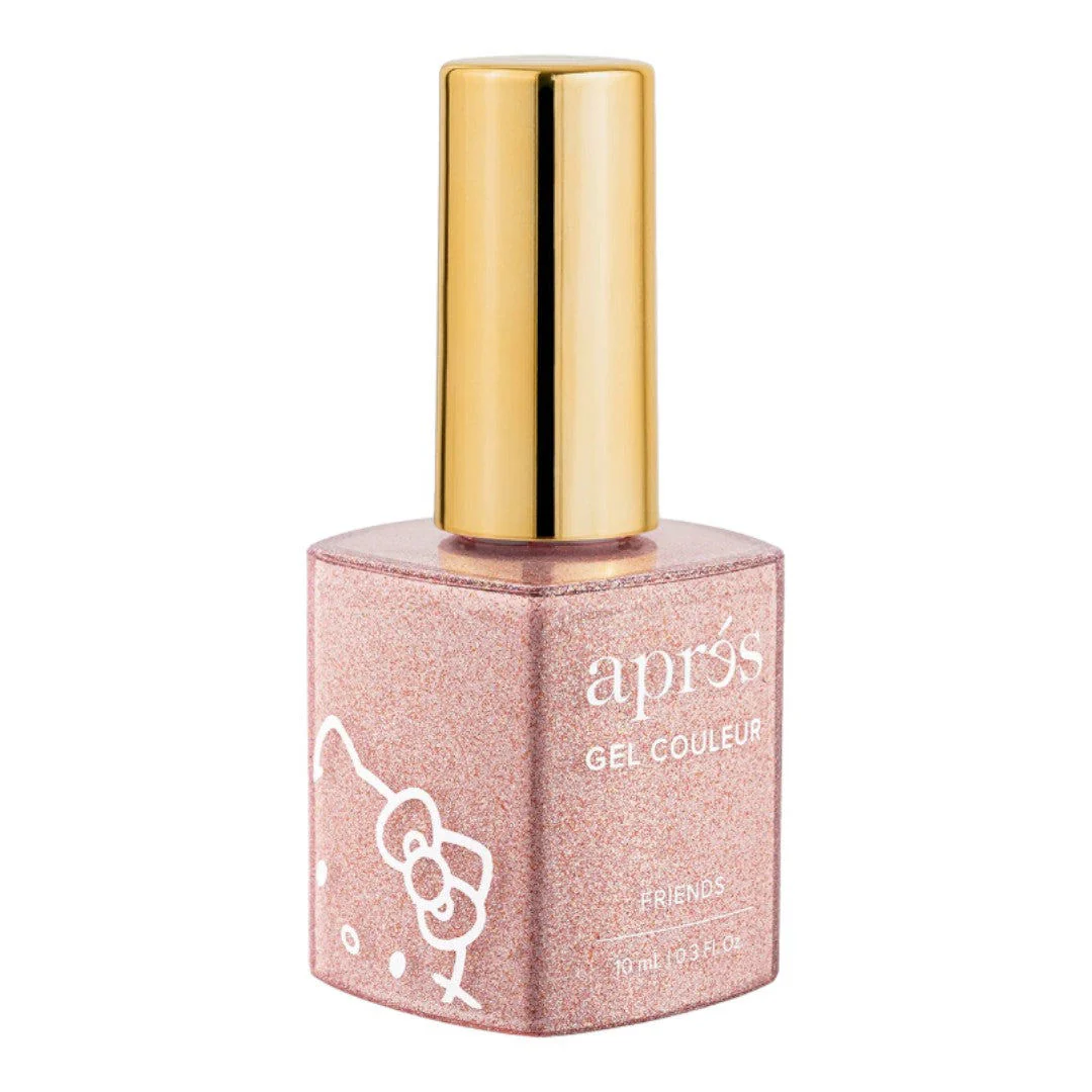 Apres Kitty Flash Glitter Gel Couleur (HEMA-Free) - Friends W/ Cap Accessory #5FGHK02PKWC - Image 3