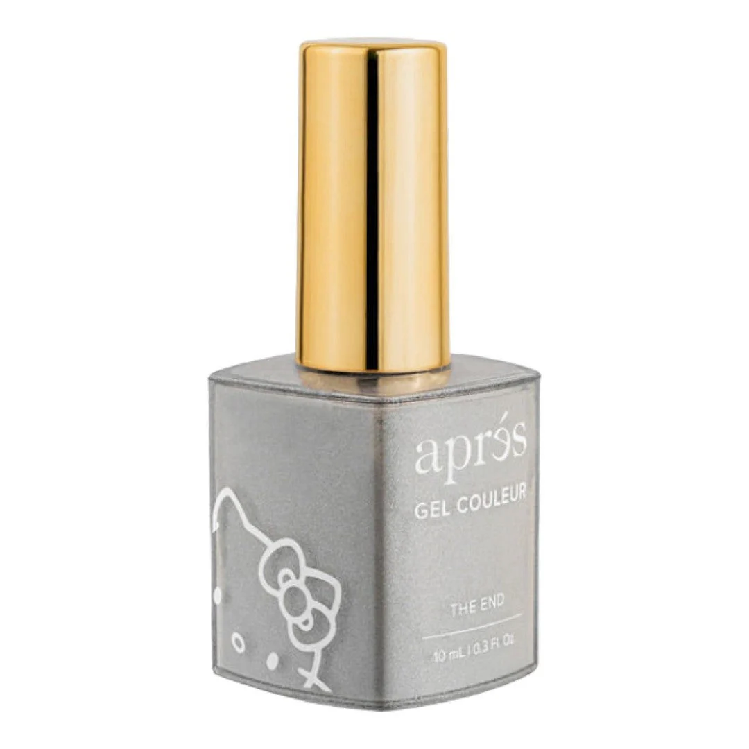 Apres Kitty Flash Glitter Gel Couleur (HEMA-Free) - The End W/ Cap Accessory #5FGHK05SWC - Image 3
