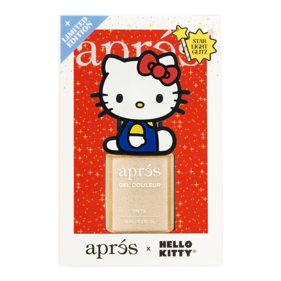 Apres Kitty Flash Glitter Gel Couleur (HEMA-Free) - Until W/ Cap Accessory #5FGHK04YWC