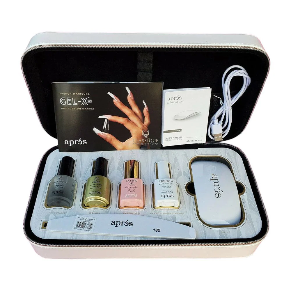 Apres Nail Extension Gel-X Kit - French Manicure - Image 2
